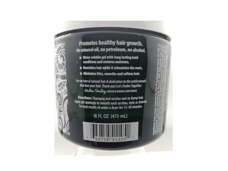 Evolving Textures "O" Gel Plant-Based Styling Gel, 16 fl oz/473 mL