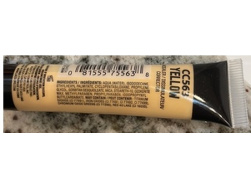 L.A. Colors Cover & Correct Concealer, CC563 Yellow, 0.42 fl oz/12 g