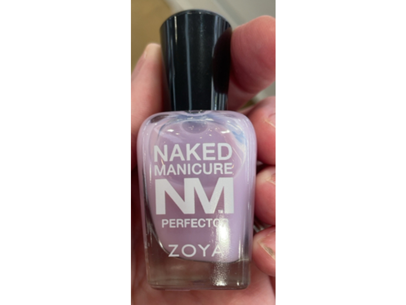 Zoya Naked Manicure Nail Lacquer, Lavender Perfector, 0.5 fl oz/15 mL