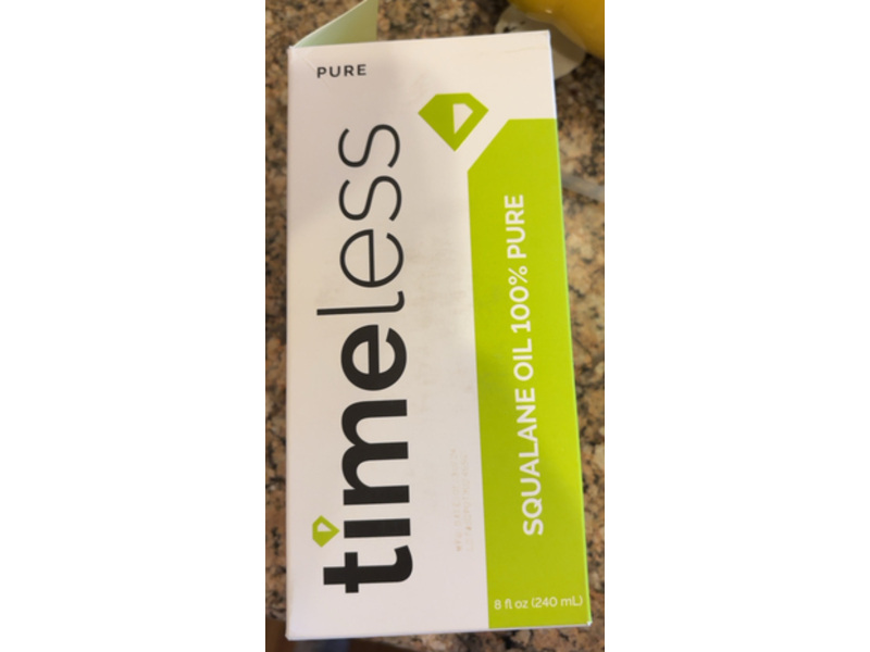 Timeless Skin Care Pure Squalane Oil, 8 fl oz/240 mL
