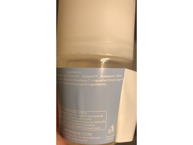 Urtekram Sensitive Skin Crystal Deo, 50ml