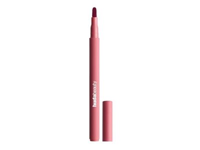 Huda Beauty Lip Contour Stain Lip Tint, Rosewood, 0.03 fl oz/1 mL