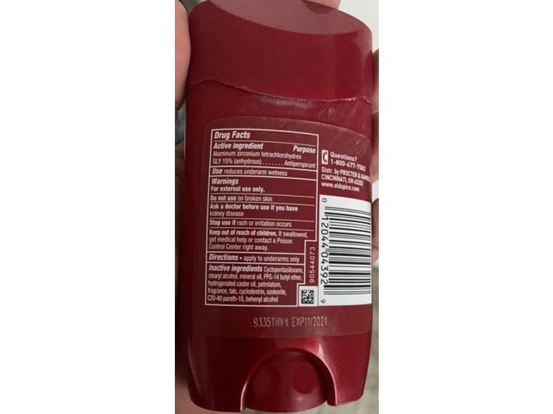 Old Spice Ultra Smooth Anti-Perspirant, Fresh Start, 2.6 oz/73 g