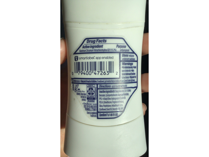 Dove Advanced Care Antiperspirant, Caring Coconut, 1.6 oz/45 g