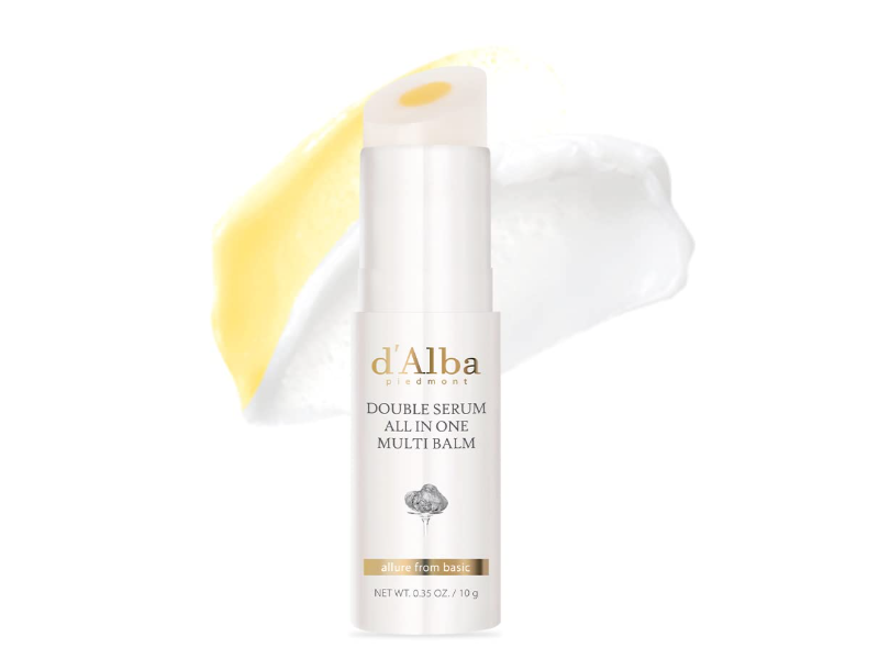 d'Alba Double Serum All In One Multi Balm, White Truffle Collagen & Vitamin C, 0.35 oz/10 g