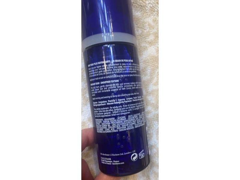 L'Occitane Immortelle Proactive Skincare Precious Cleansing Foam, 5 fl oz/150 mL