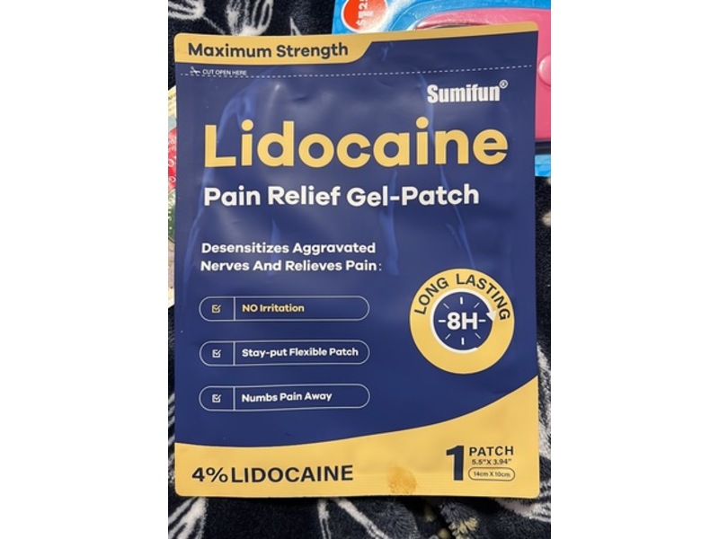 Lidocaine Pain Relief Gel Patch, 40 Count