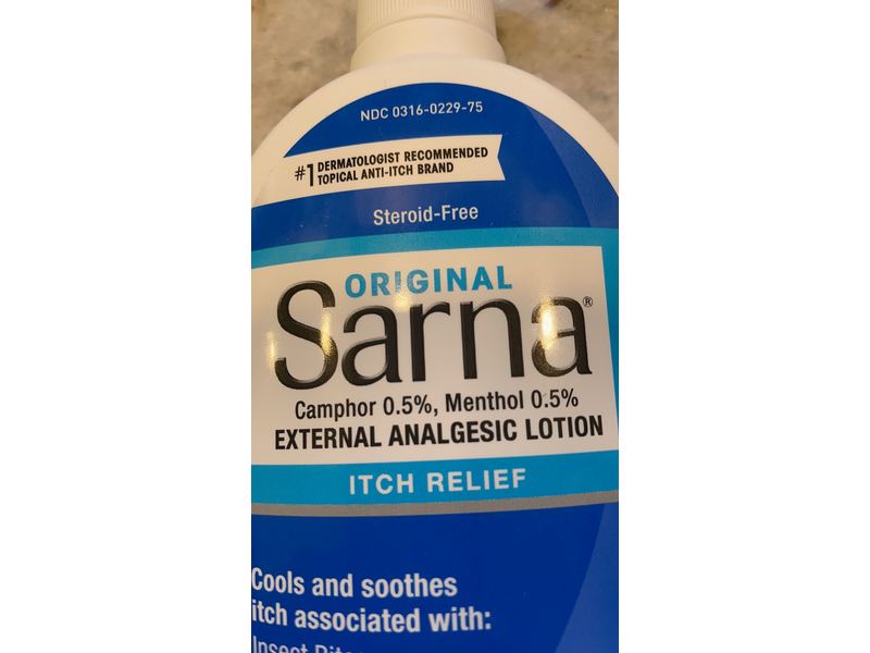 Sarna Original Itch Relief Lotion, 7.5 fl oz /222 mL