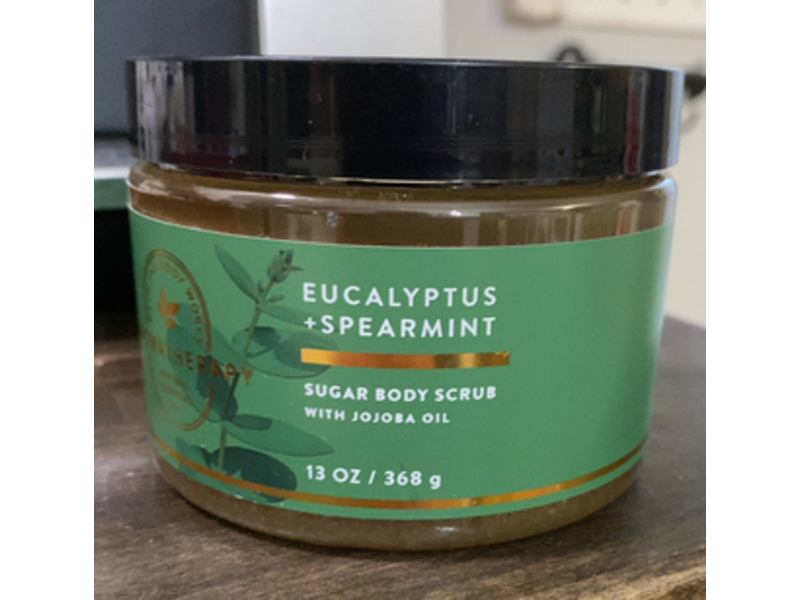 Bath & Body Works Sugar Body Scrub, Eucalyptus + Spearmint, 13 oz/368 g