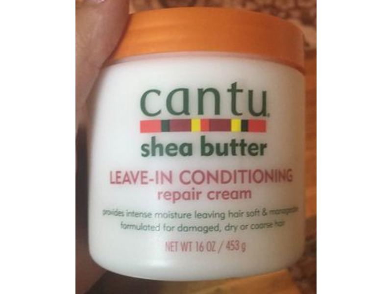 Cantu Leave-In Conditioning Repair Cream, Shea Butter, 16 oz/453 g, Pack Of 2