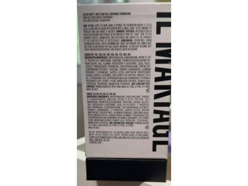 IL Makiage After Party Next Gen Full Coverage Foundation, 040, 1 fl oz