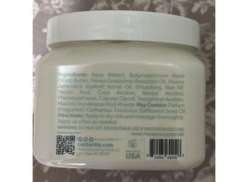 Nectarlife Body Butter, Shea Butter, 16 fl oz/454 g