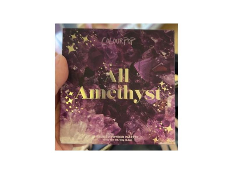 Colourpop All Amethyst Pressed Powder Palette, 0.3 oz/9 g