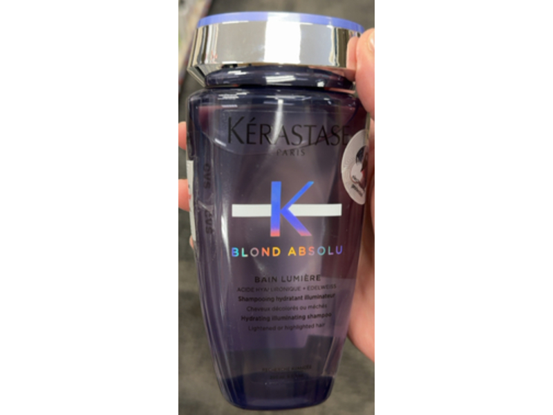 Kerastase Blond Absolu Shampoo, Bain Lumiere, 8.5 fl oz/250 mL