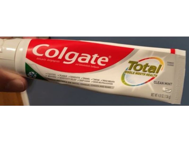 Colgate Total Mouth Health, Clean Mint, 4.8 oz/136 g Pack Of 2