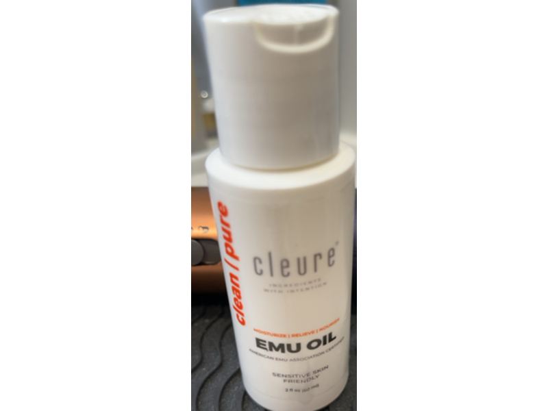 Cleure Emu Oil, 2 fl oz/60 mL