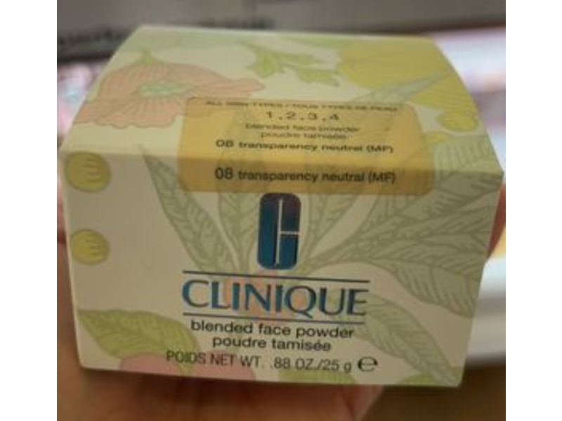 Clinique Blended Face Powder, Transparency Neutral, 0.88 oz/25 g