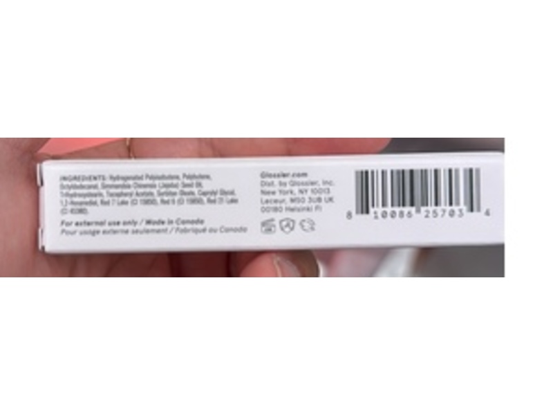 Glossier Lip Gloss, Red Rouge, 0.14 fl oz/4.2 mL