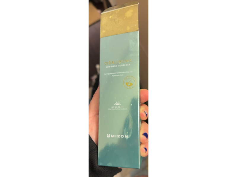 Mizon Cicaluronic Non-Nano Sunblock, SPF 50+ PA+++ , 50 mL