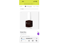 Dazzle Dry Nail Lacquer, Mulled Wine, 0.5 fl ozz/15 mL - thumbnail 2