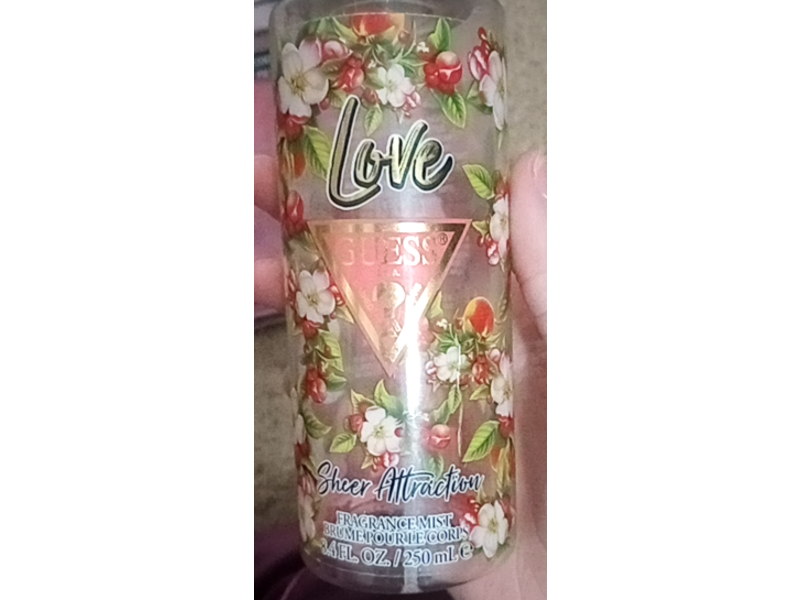 Guess Love Sheer Attraction Fragrance Mist, 8.4 fl oz/250 mL