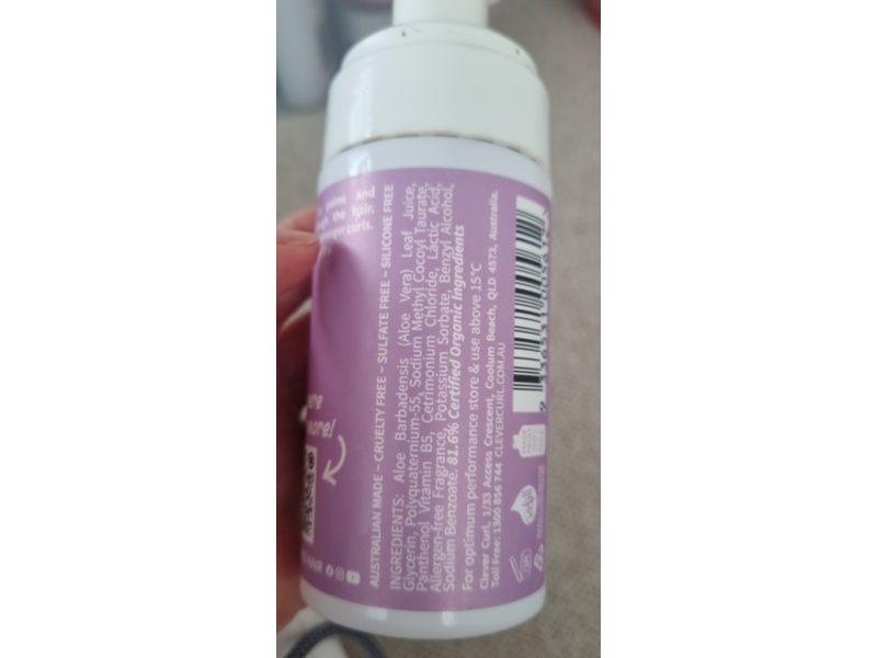 Clever Curl Curl Wonderfoam, 3.4 fl oz/100 mL