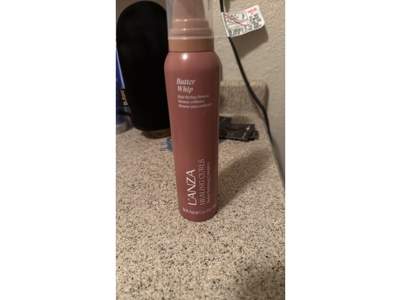 Lanza Healing Curls Butter Whip Styling Foam, 5.7 fl oz/162 g