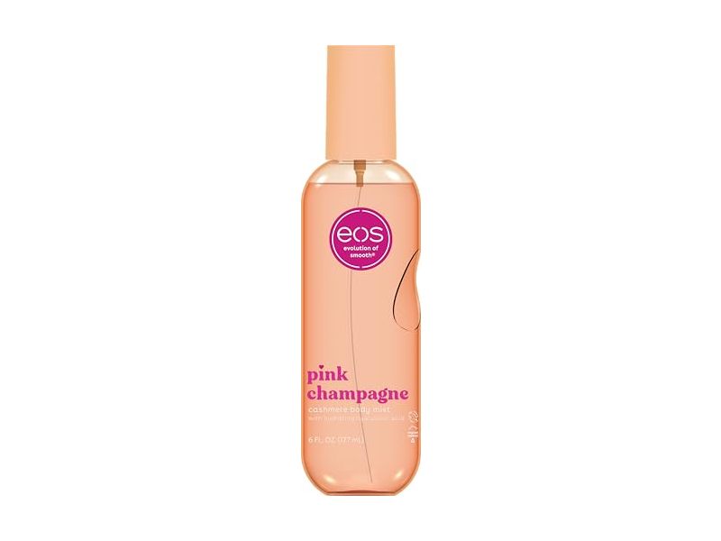 eos Pink Champagne Cashmere Body Mist, 6 fl oz/177 mL