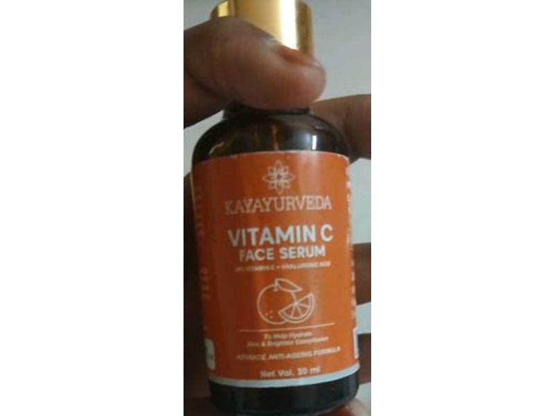 Kayayurveda Vitamin C Face Serum, 30 mL