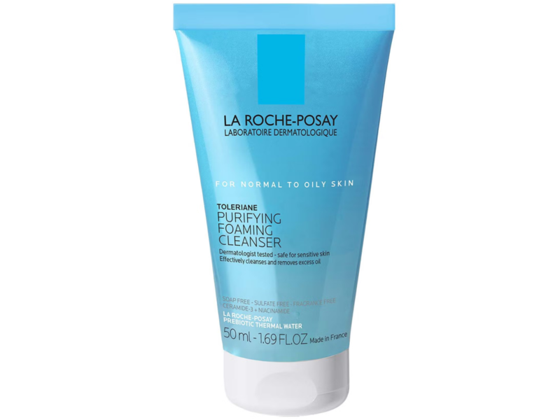 La Roche-Posay Toleriane Purifying Foaming Cleanser, 1.69 fl oz/50 mL