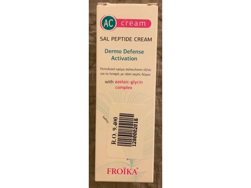 Froika AC Sal Peptide Cream, 30 mL