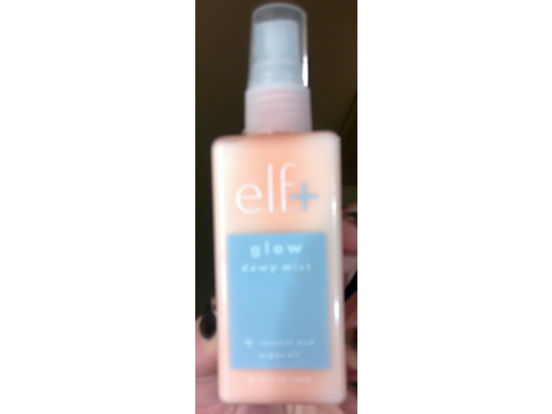 e.l.f. Cosmetics + Dewy Mist, Coconut & Argan Oil, 4.1 fl oz/120 mL