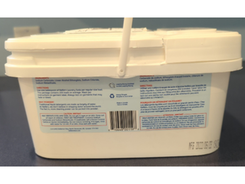 Nellie's Laundry Soda, 200 Loads, 3.22 kg