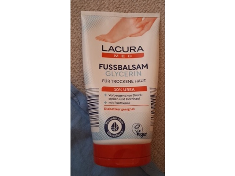Lacura Med Foot Balm Glycerin, 10% Urea, 150 mL
