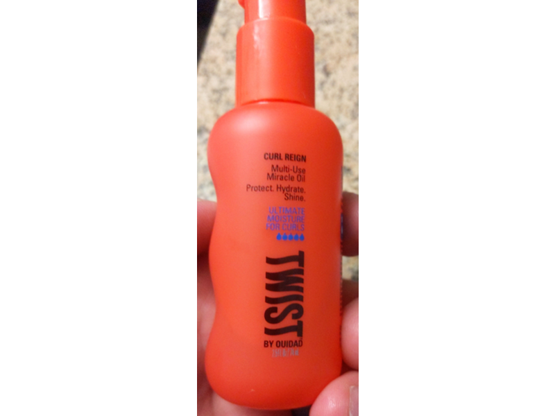 Twist Multi-Use Miracle Oil, Curl Reign, 2.5 fl oz/74 mL