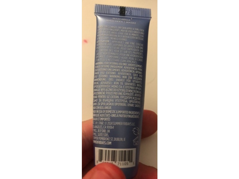 Summer Friday Jet Lag Mask