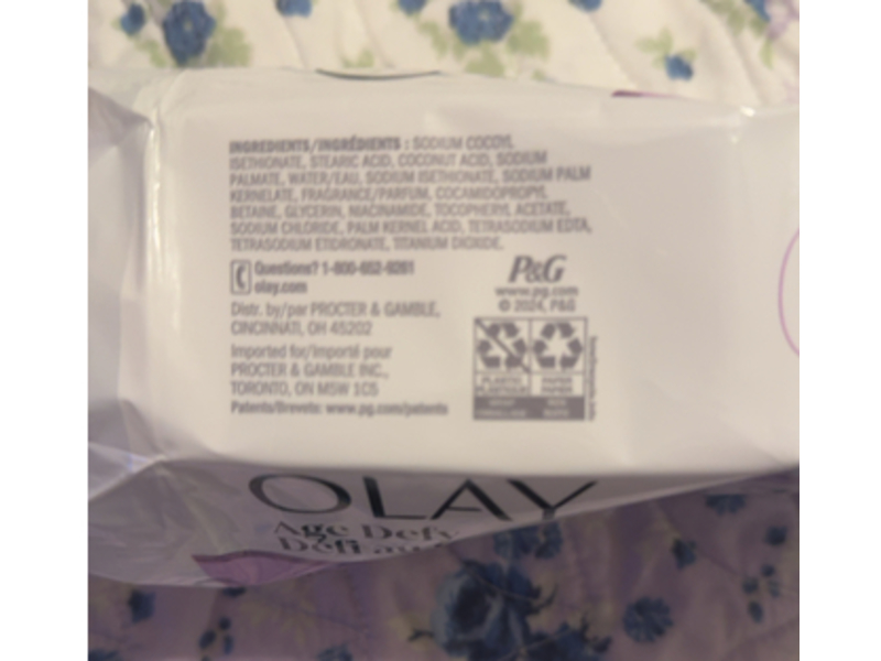Olay Age Defying Bar Soap, 3.17 oz/90 g, 8 Count