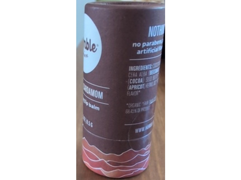 Humble Nourishing Lip Balm, Vanilla & Cardamom, 0.3 oz/8.5 g