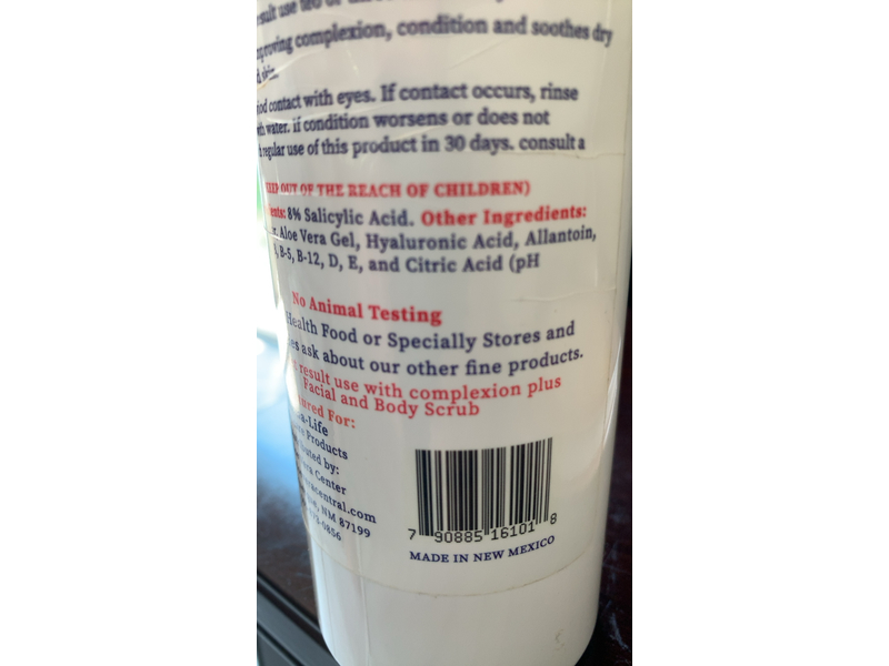 Derma Life Facial & Body Care, Aloe Vera + Vitamins, 16 oz