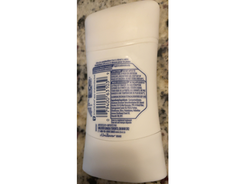 Dove Advanced Care Invisible Antiperspirant, Sheer Fresh, 45 g