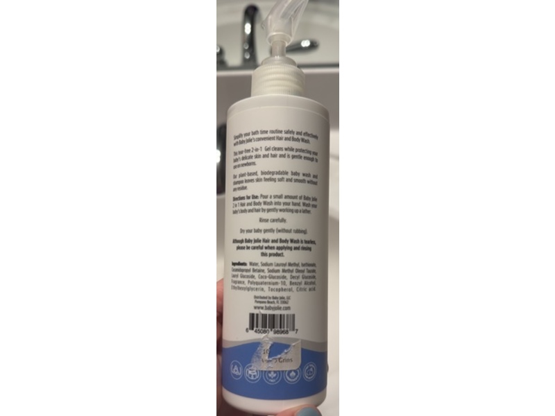 Baby Jolie Baby 2-In-1 Hair And Body Wash, 7.5 fl oz/221 mL