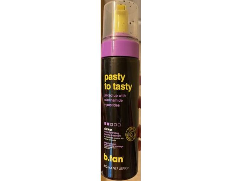 b.tan Pasty To Tasty Mega Hydrating Tanning Treatment, 6.7 fl oz/200 mL