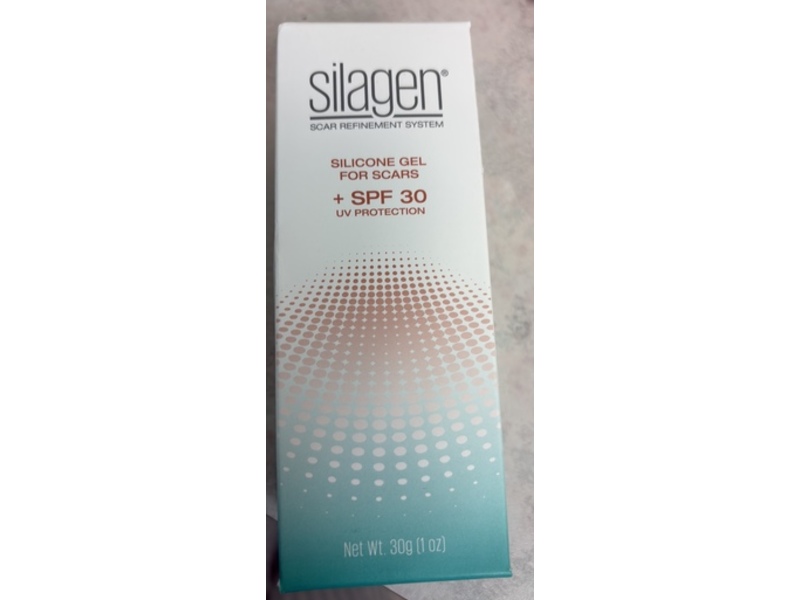 Silagen Scar Refinement System Silicone Gel, SPF 30, 1 oz/30 g
