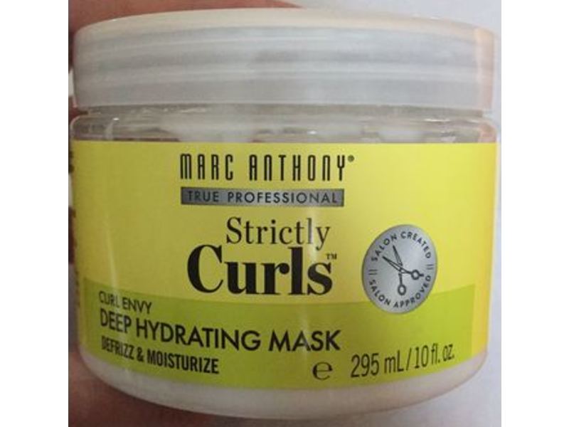 Marc Anthony Strictly Curls Deep Hydrating Mask, Defrizz & Moisturize, 10 fl oz/295 mL