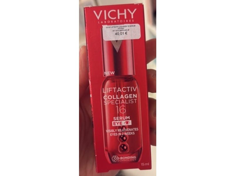 Vichy Liftactive Collagen Specialist 16 Eye Serum, 15 mL