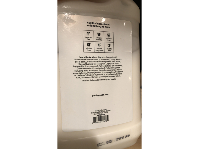 Public Goods Lotion, 3.78 L