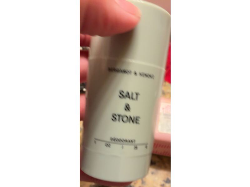 Salt & Stone Deodorant, Bergamont & Hinoki, 1 oz/ 28 g