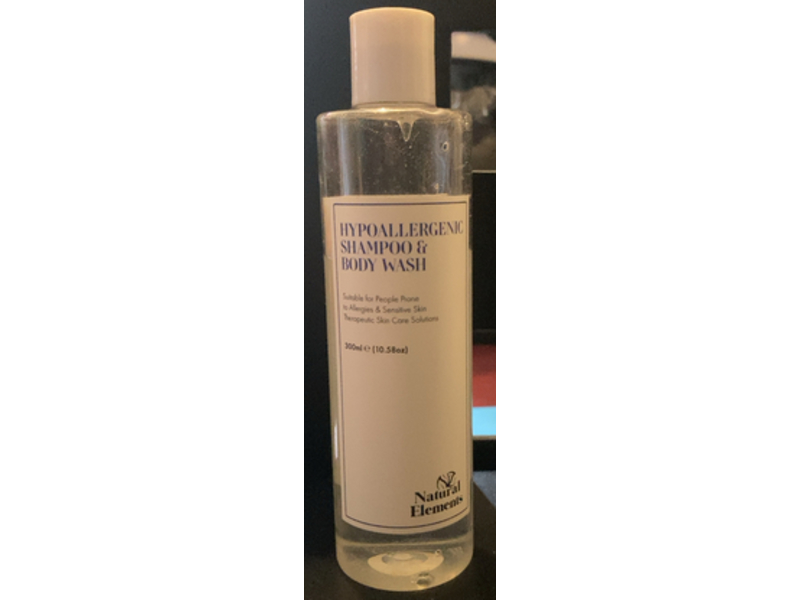 Natural Elements Shampoo & Body Wash, 10.58 oz/300 mL