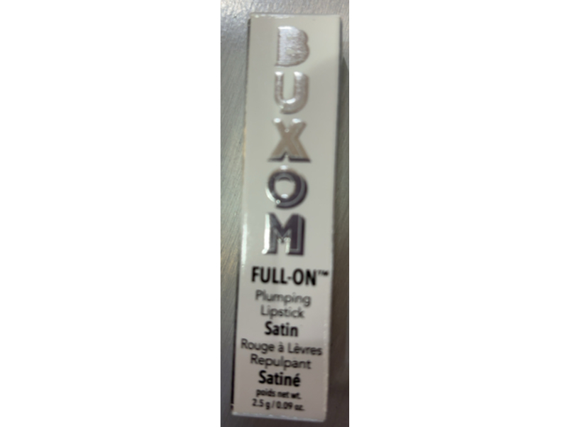 Buxom Full-On Plumping Lipstick Satin, Dolly Doll, 0.09 oz/2.5 g