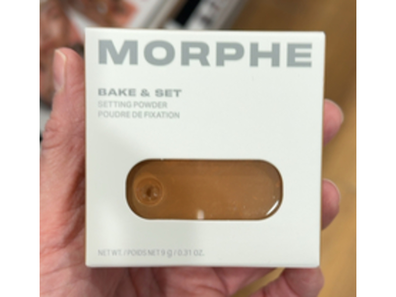 Morphe Bake & Set Translucent Setting Powder, Translucent Rich, 0.31 oz/9 g
